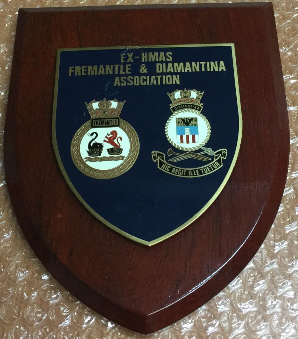 HMAS FREMANTLE &amp; DIAMANTINA Association
