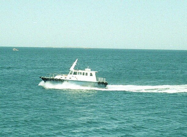 Customs launch at Fremantle