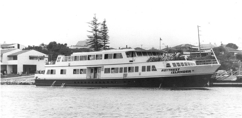 Rottnest Islander II at Fremantle