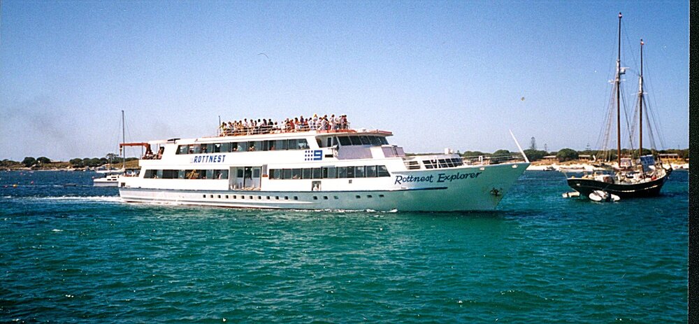Rottnest Islander II at Fremantle