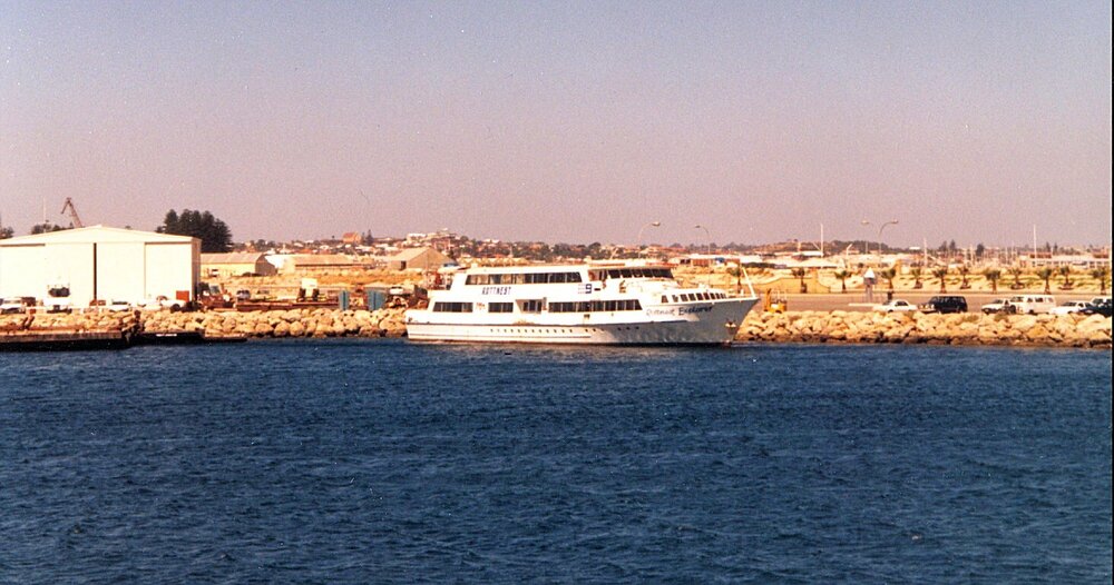 Rottnest Islander II at Fremantle
