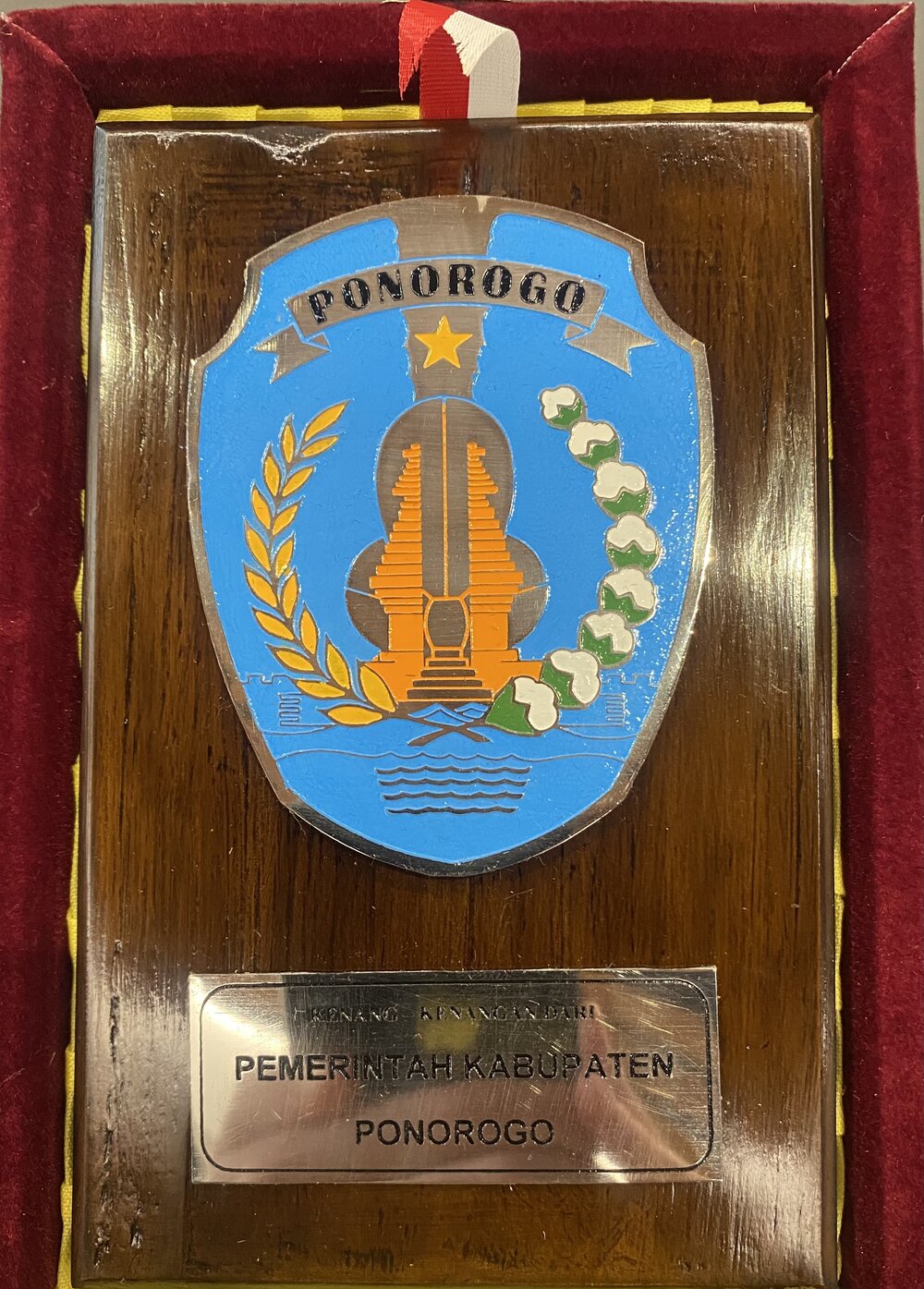 Plaque - Ponorogo - Indonesia