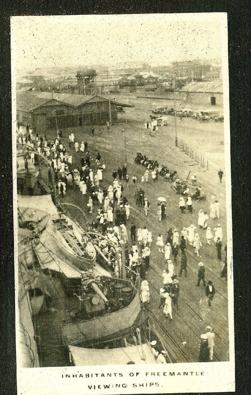 Squadron visitors at Fremantle