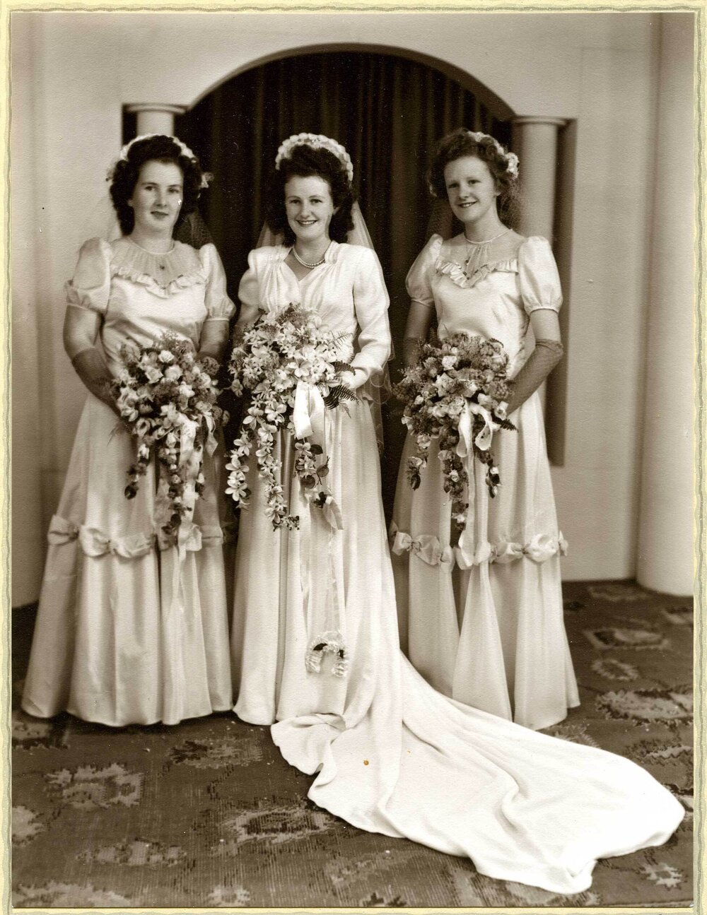 Bride and Bridesmaids