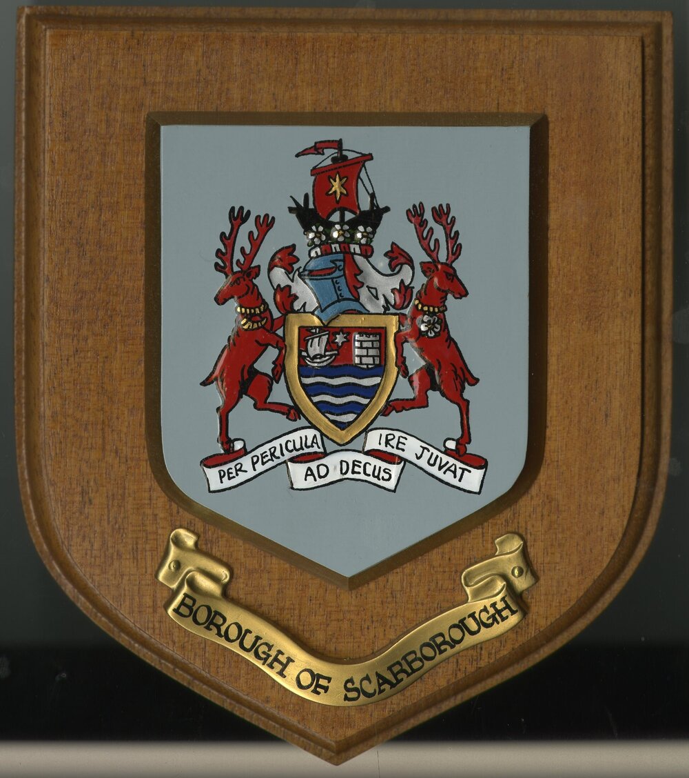 Plaque - Borough of Scarborough (Whitby)