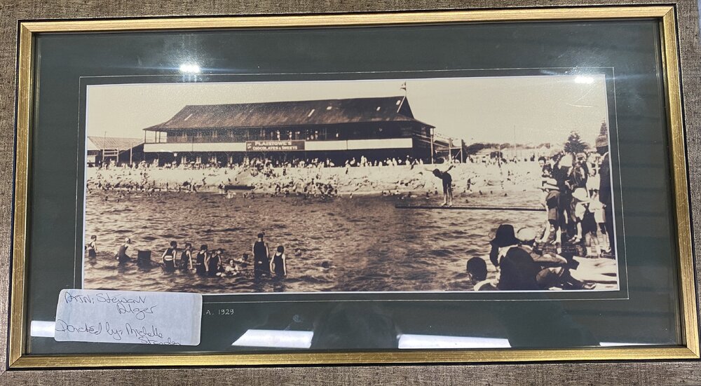 Framed Photo - South Beach 1929