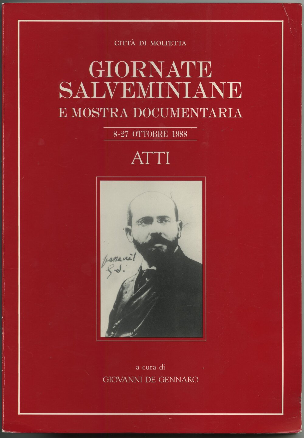 Sister City - Molfetta - Book