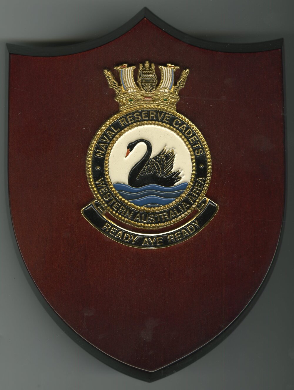 Australian Naval Reserve Cadets plaque