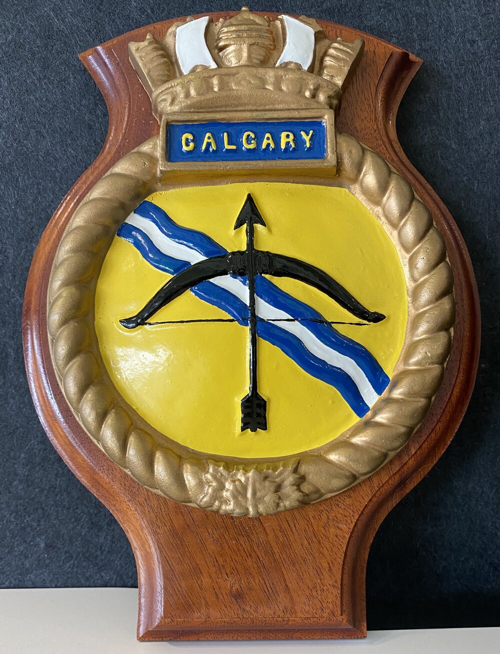 Canadian Naval Plaque - HMCS Calgary