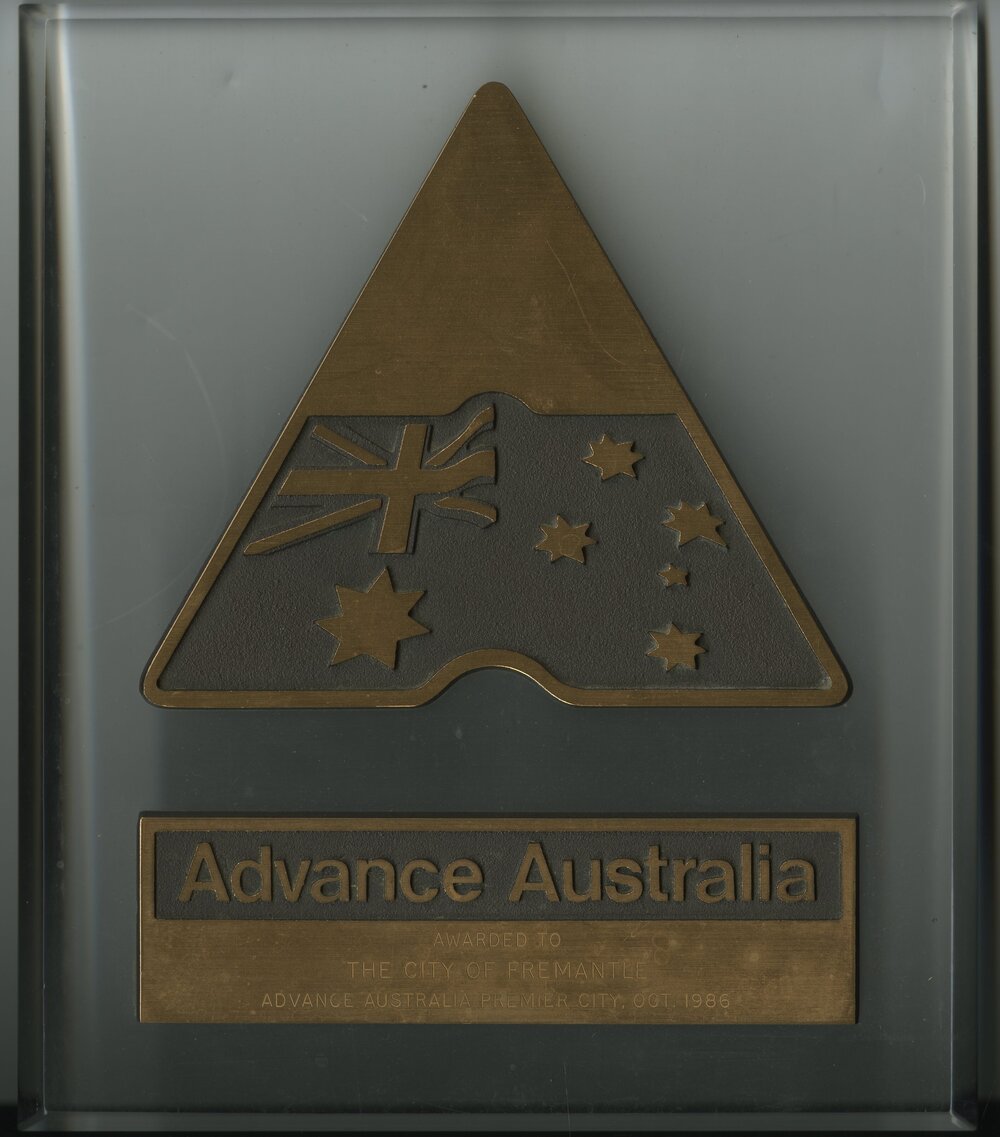 Plaque - Advance Australia Awards