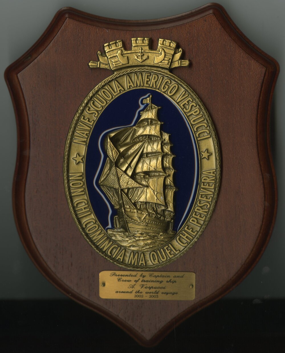 Tall Ships Plaque - Nave Scuola Amerigo Vespucci