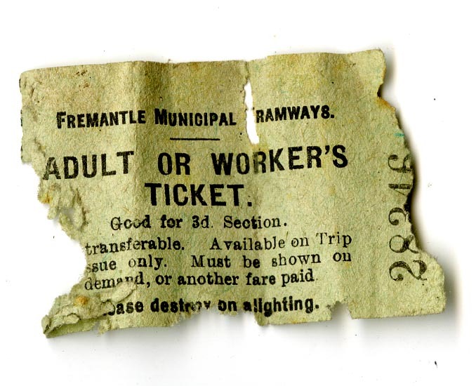 item 2 - Tram ticket