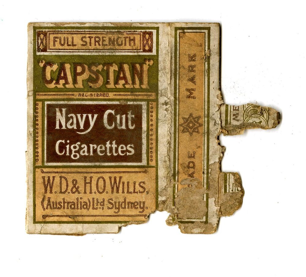 item 9 - Capstan cigarette packet