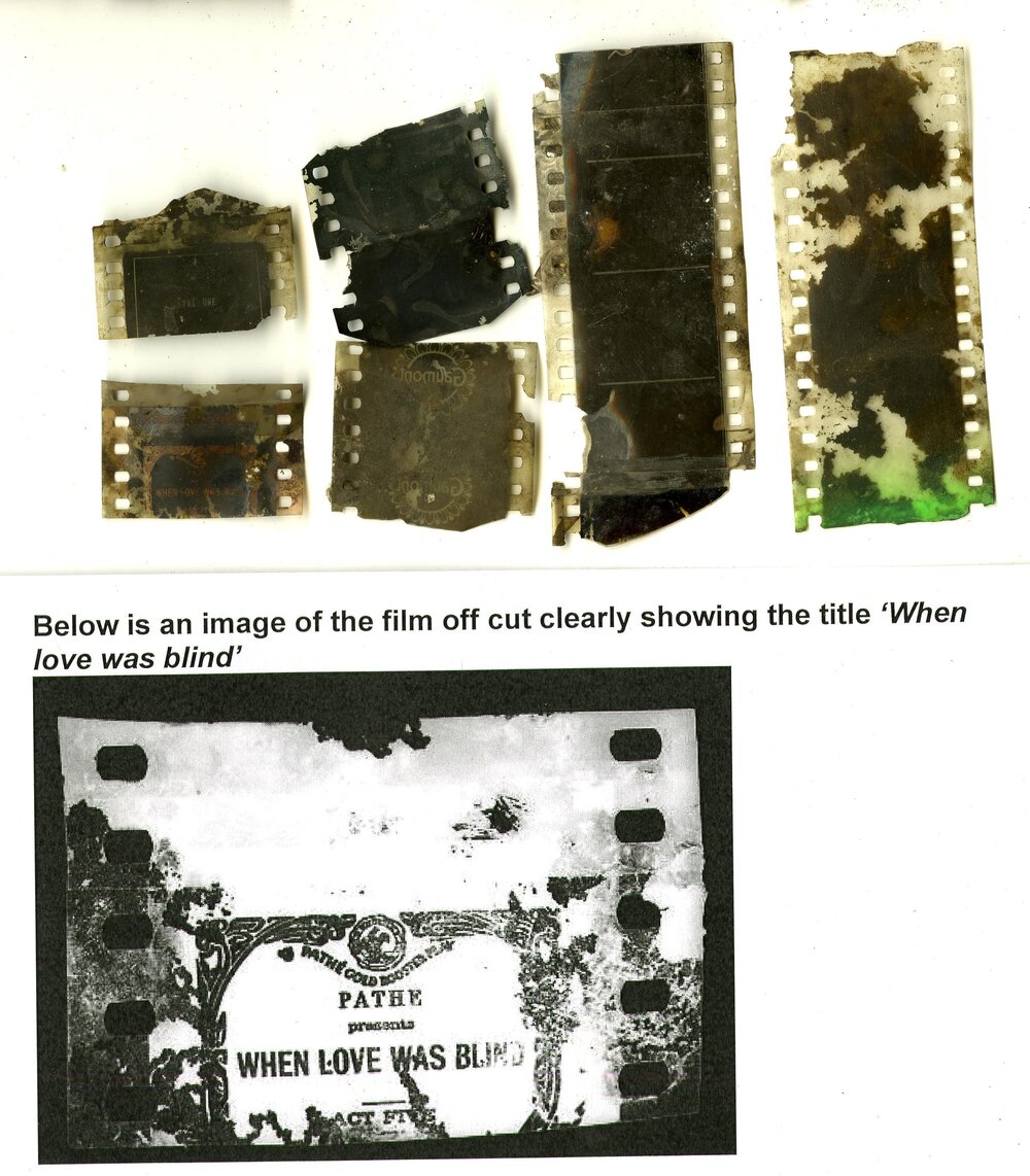 item 12 - film strip - offcuts