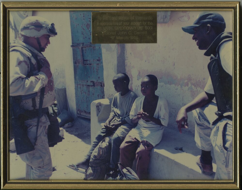US Navy - Framed Photo 13th Marine Expeditionary Unit 