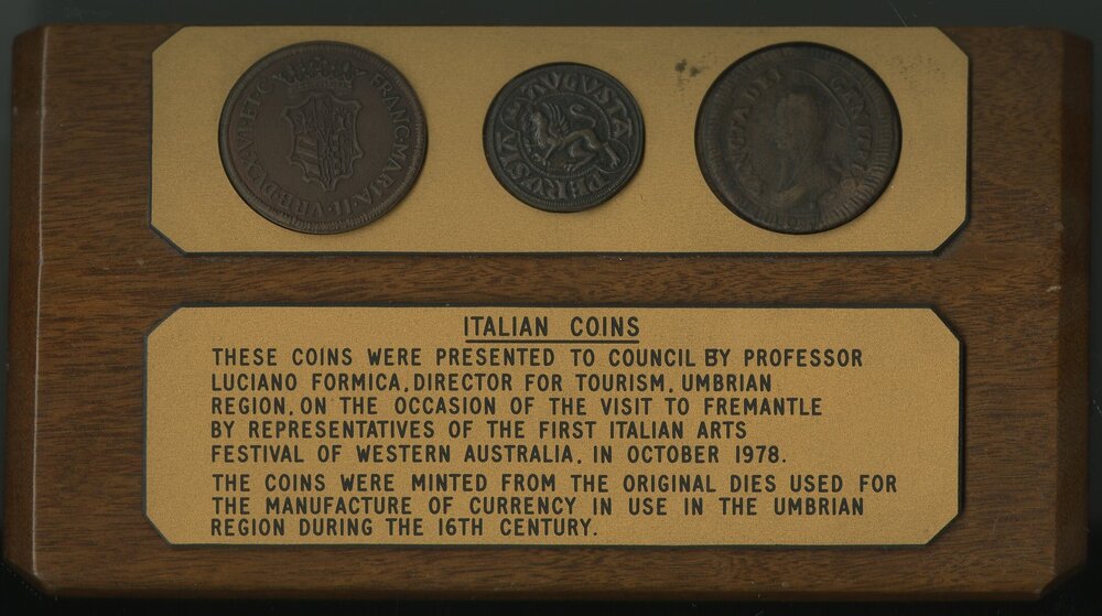 Italian Coins | City of Fremantle Local History Centre