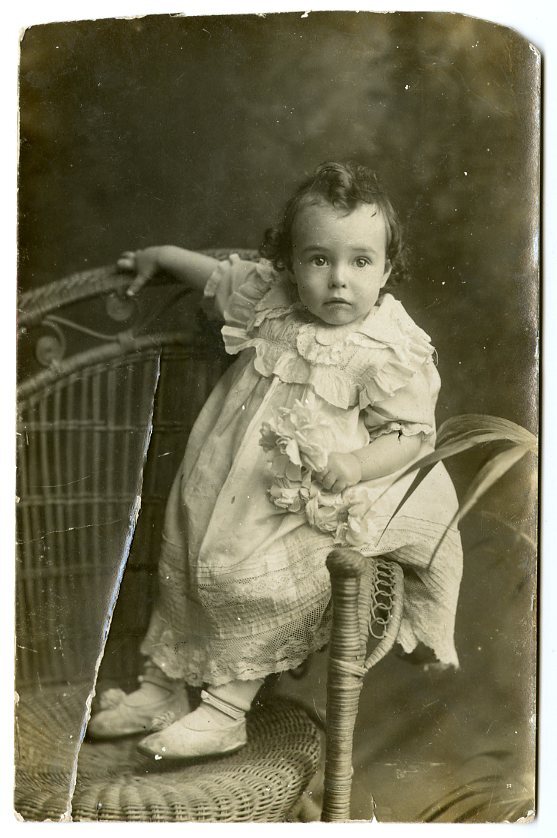 Child Portrait. Harry Churchill. Age 18 months. June 1909. 