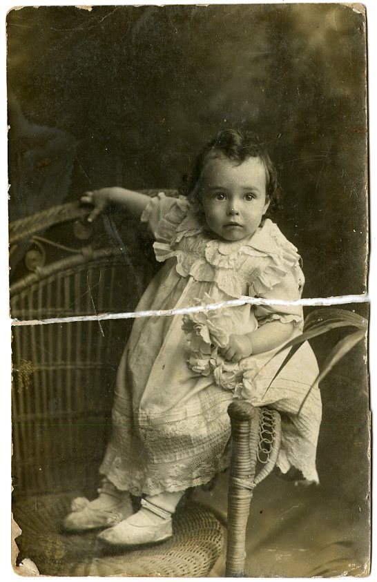Child Portrait. Harry Churchill. Age 18 months. June 1909. 