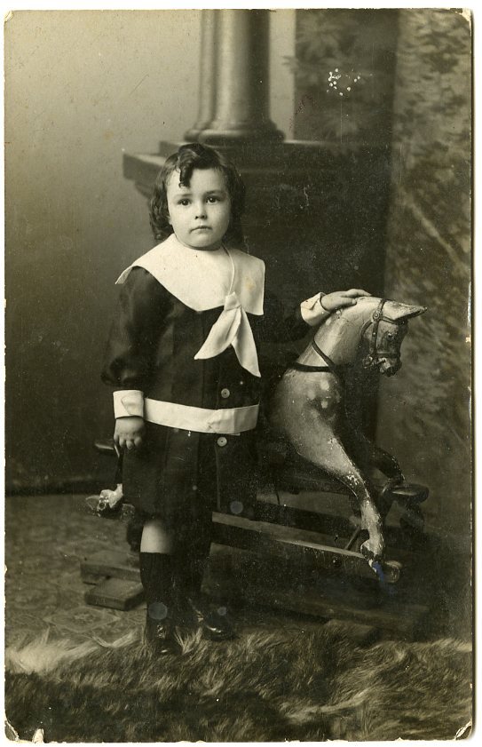Child Portrait. Harry Churchill. Age 3 years 8 months. Undated 