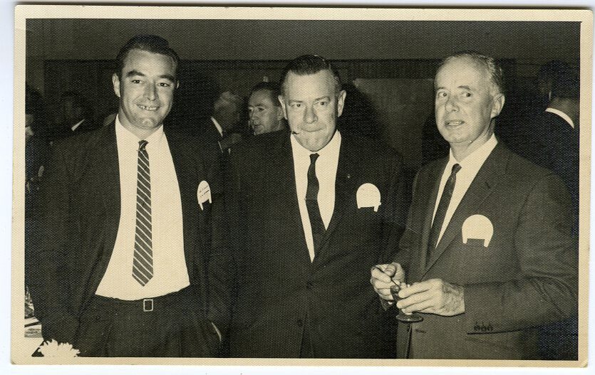 Bob Collins, [?], Colin Maley. Unknown Date
