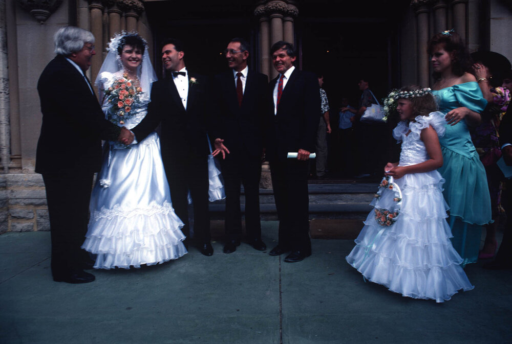 Wedding at St Patricks Basilica.