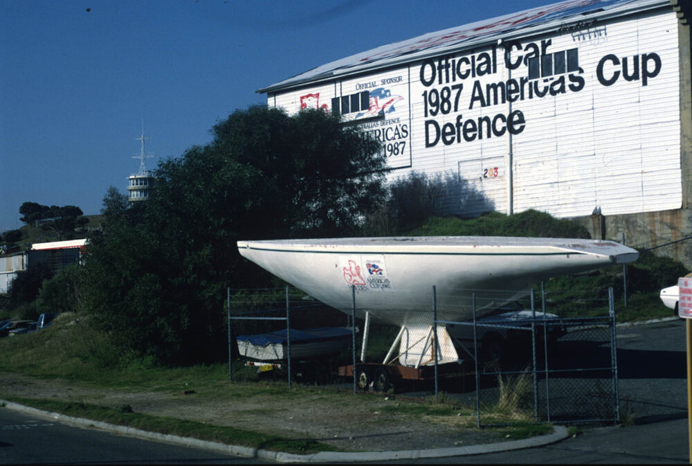 Rear of Shacks Holden,Beach Street