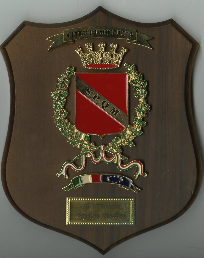 Sister City - Molfetta Plaque