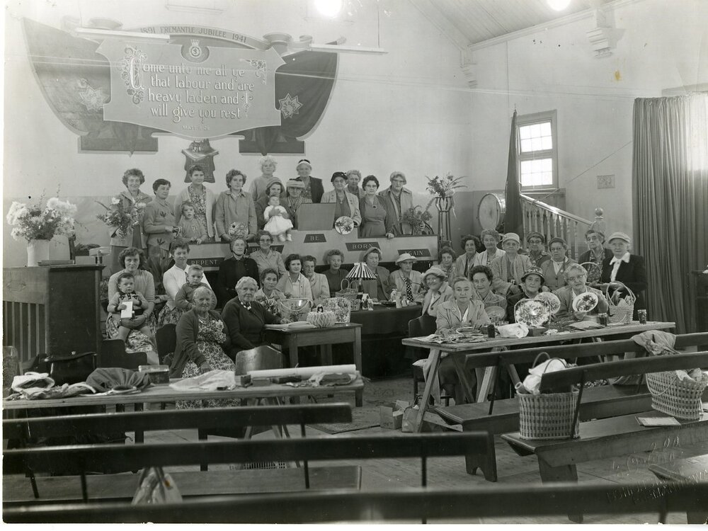 Ladies, Hobby Class, Fremantle Salvation Army, May 1960