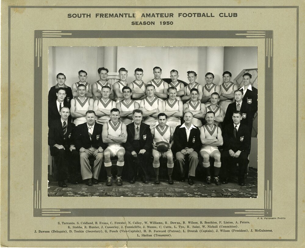 South Fremantle Amateur Football Club - Season 1950