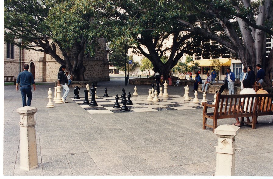 Chess board, Kings Square - 17-05-1991