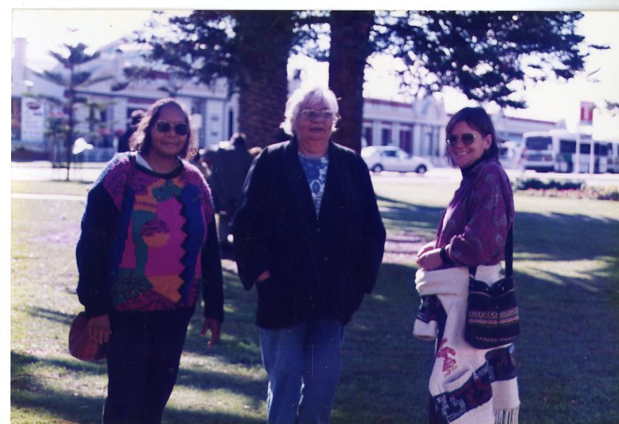 Aboriginal Elders at Pioneer Park ceremony