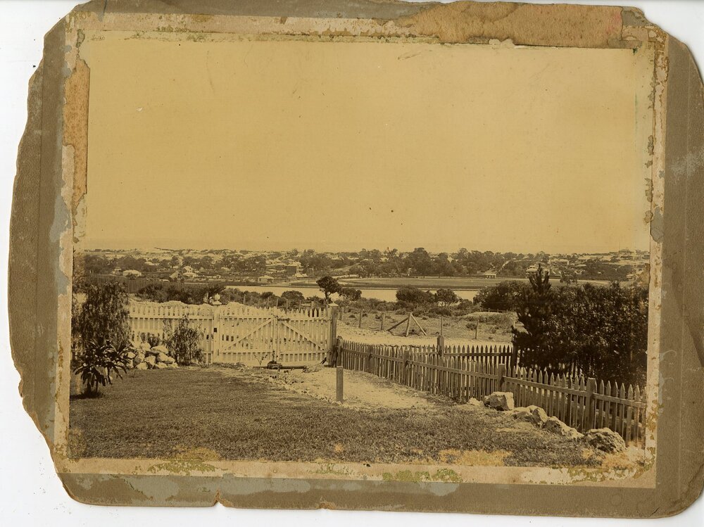 View of North Fremantle, taken from East Fremantle, c1880s