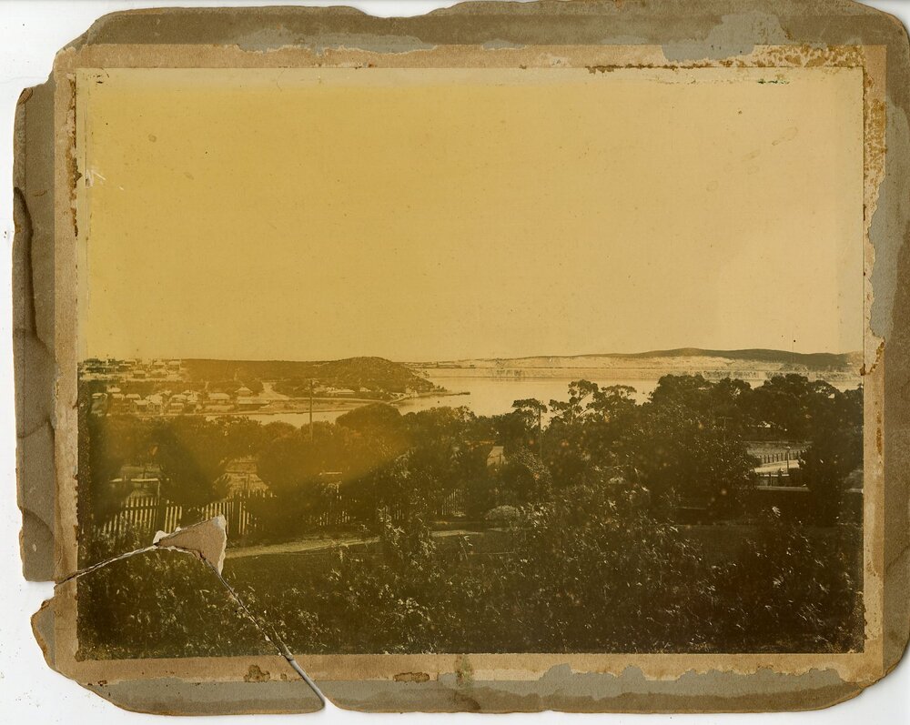 View of North Fremantle, taken from East Fremantle, c1880s
