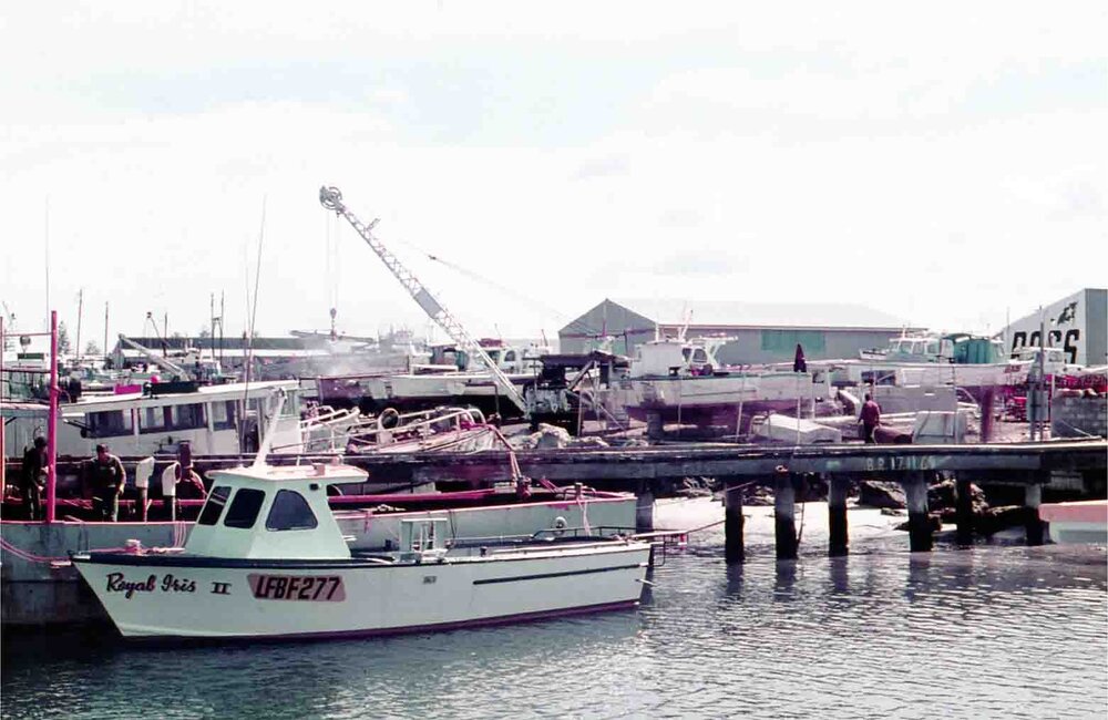 Fremantle Fishing Boat Harbour c1960