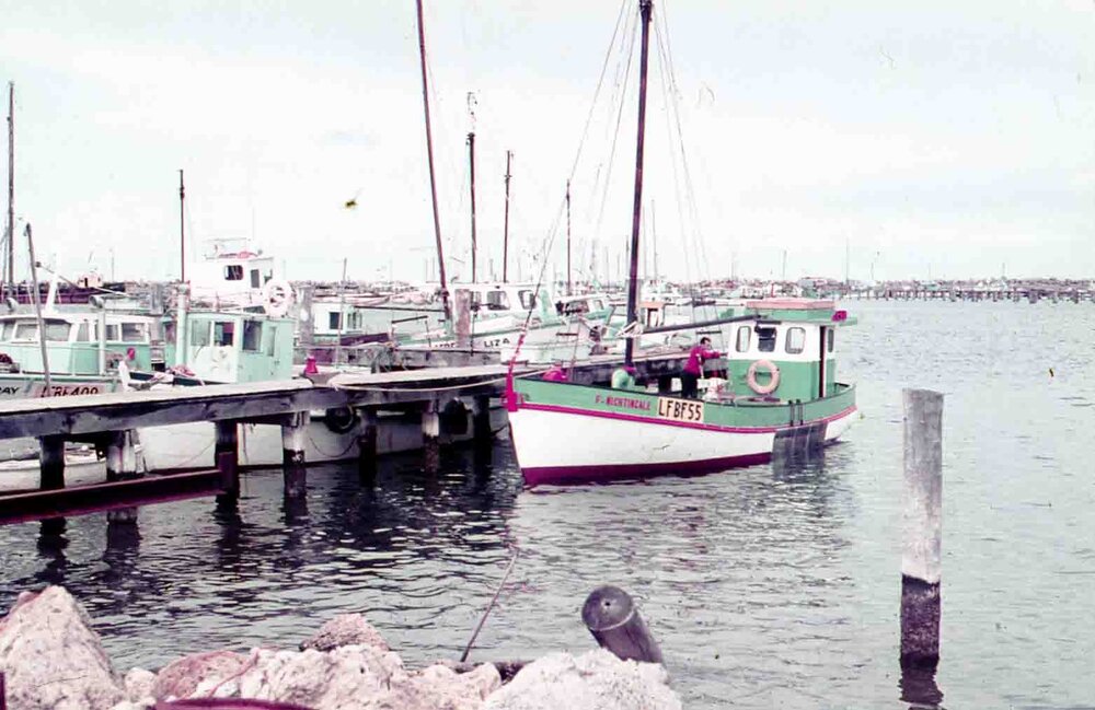 Fremantle Fishing Boat Harbour c1960