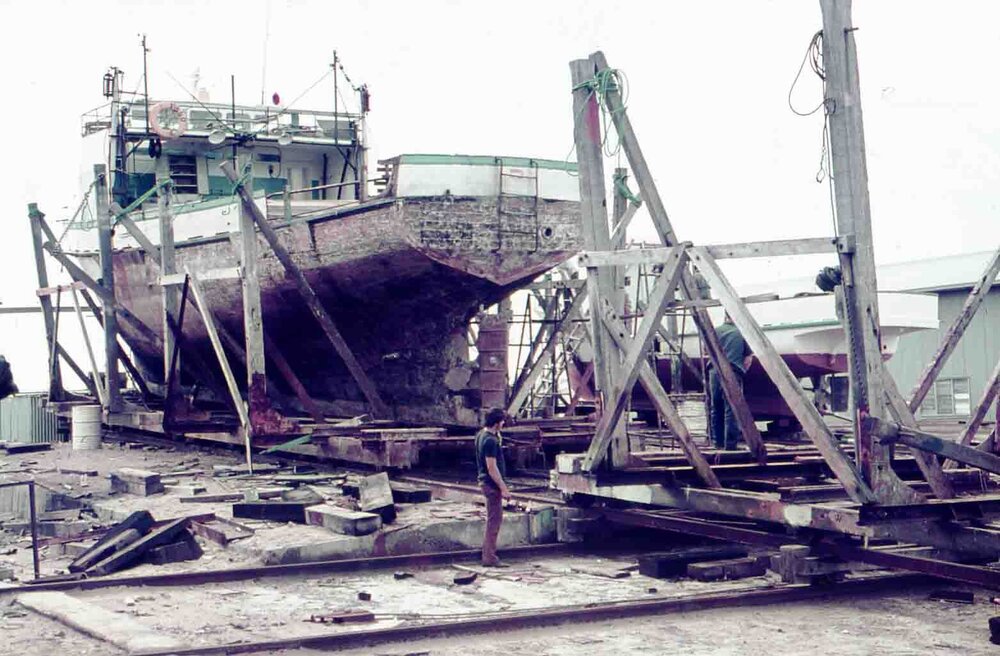 Fremantle Fishing Boat Harbour c1960