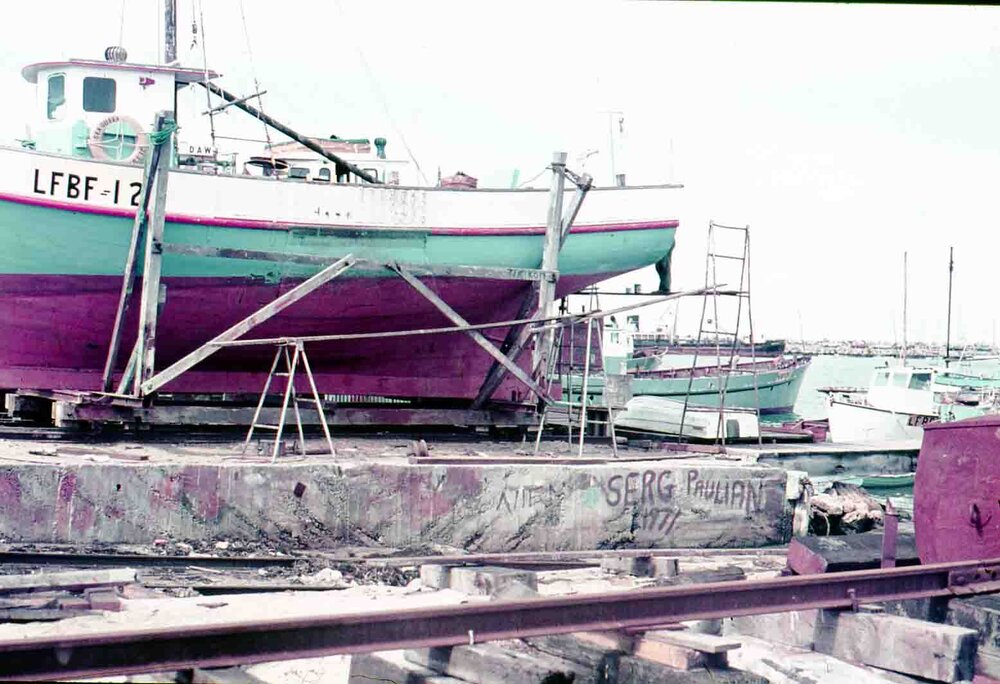 Fremantle Fishing Boat Harbour c1960
