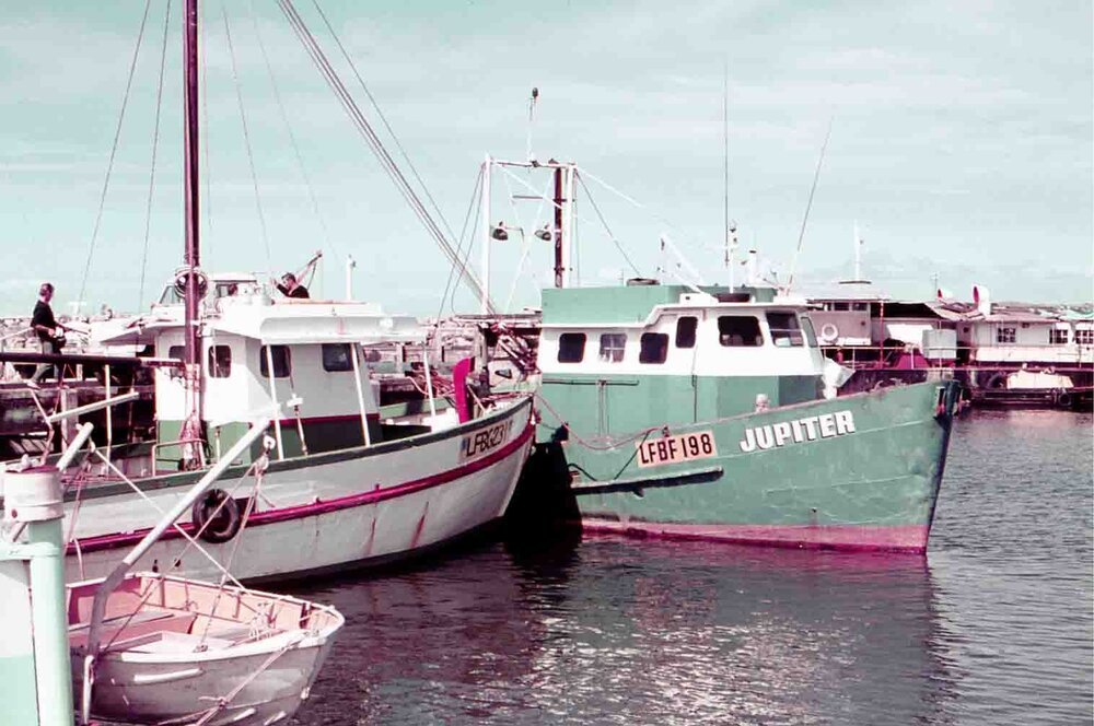 Fremantle Fishing Boat Harbour c1960