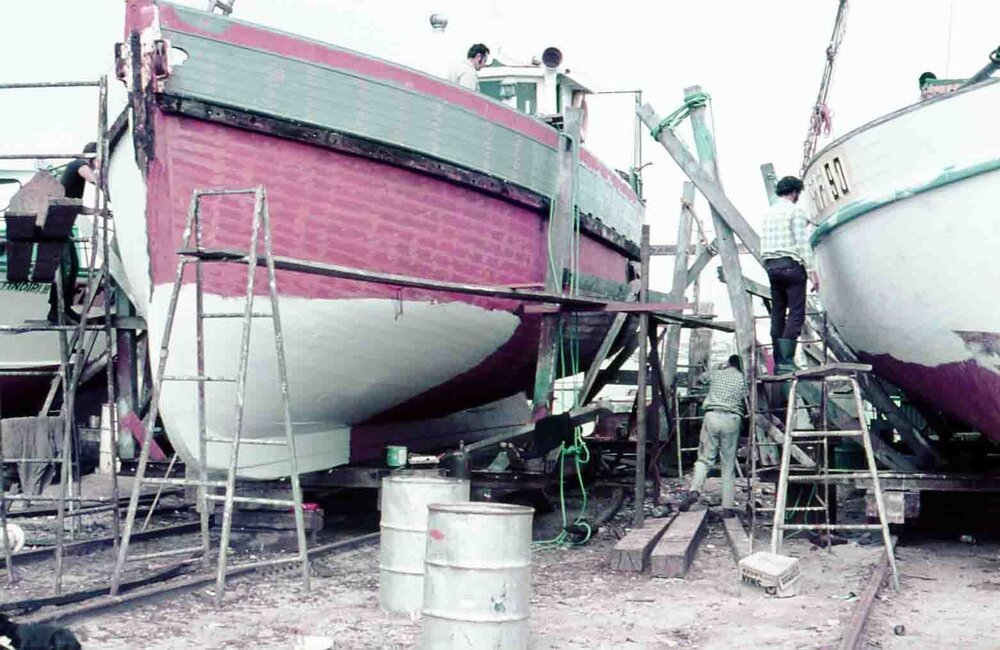 Fremantle Fishing Boat Harbour c1960