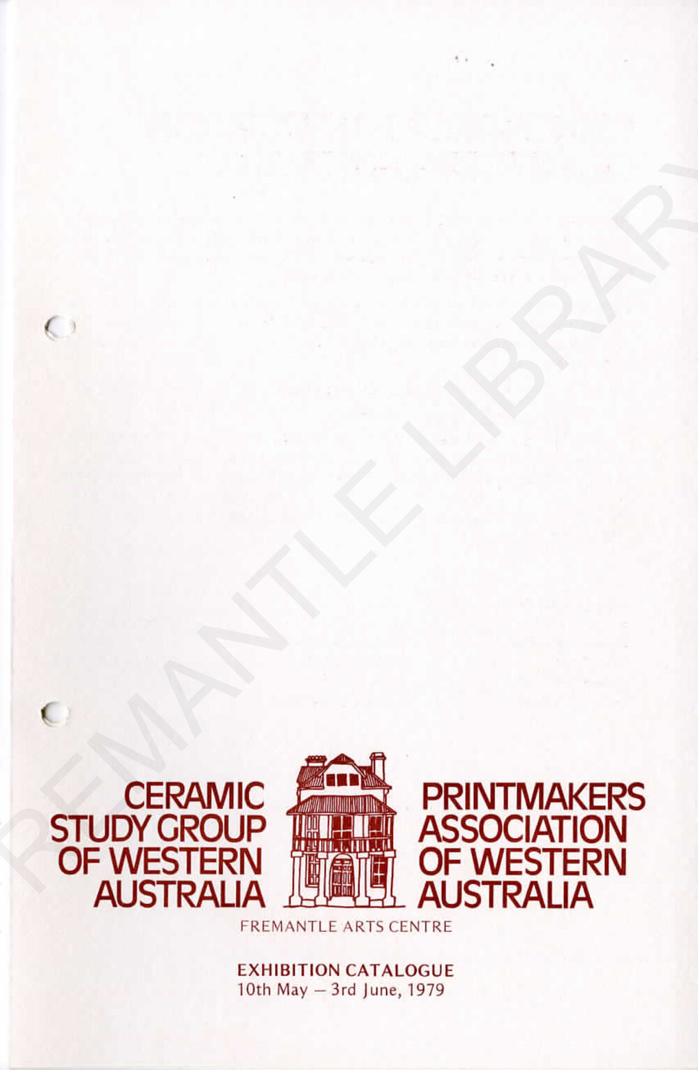 Ceramic Study Group of WA and Printmakers Association of WA