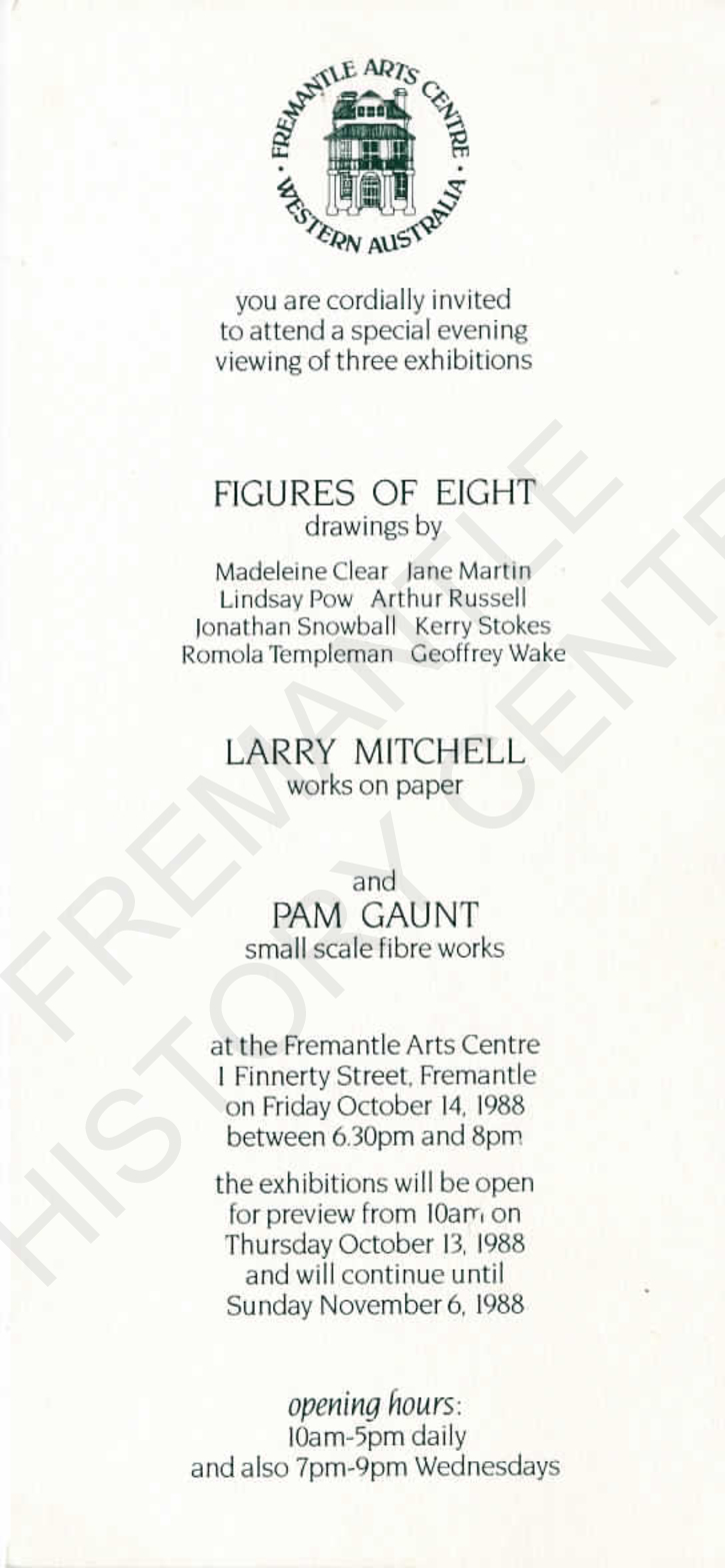 Figures of Eight - Larry Mitchell &amp; Pam Gaunt