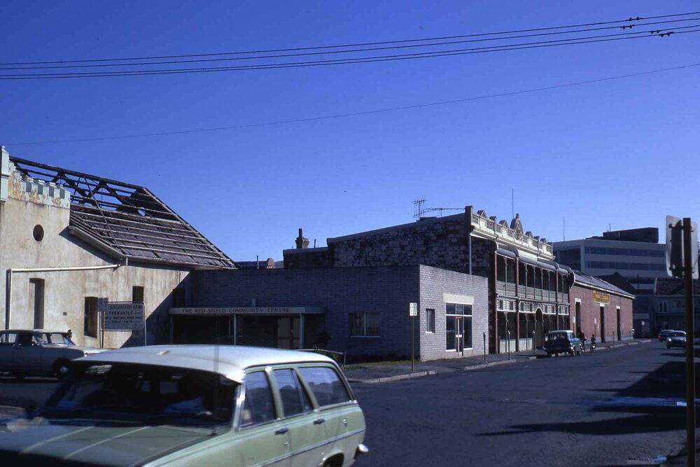 Corner William and Henderson Streets