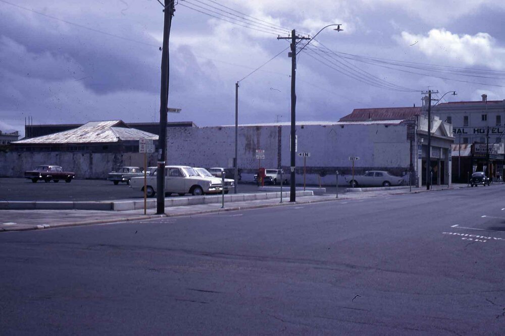 Corner William and Henderson Streets