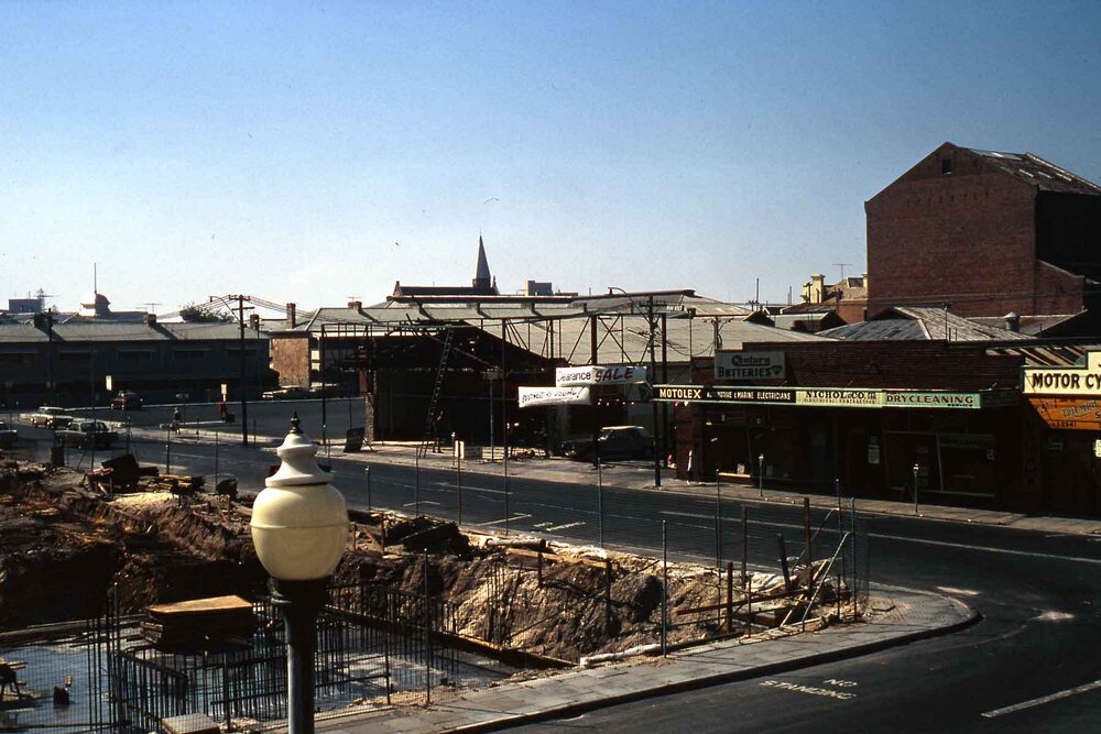 Woolworths under construction