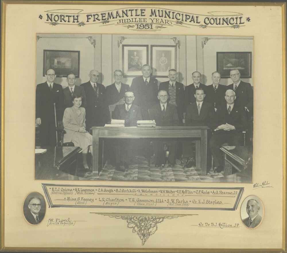 North Fremantle Town Council Photo 1951