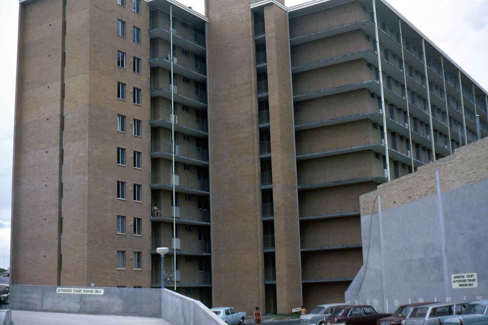 Johnston Court flats