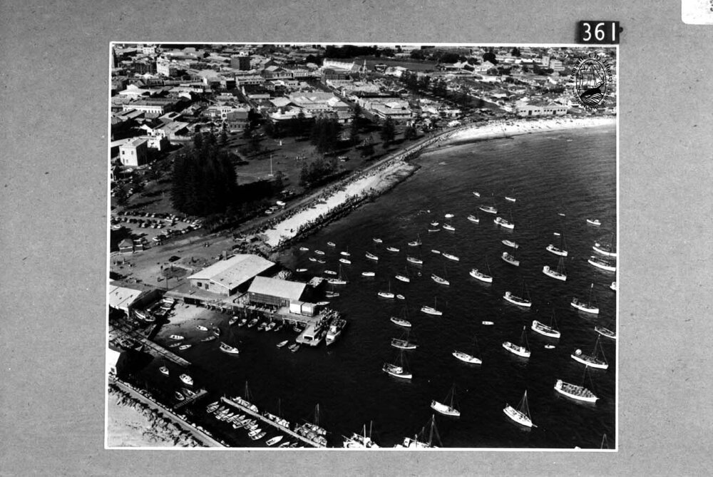 Aerial view of Fishing Boat Harbour