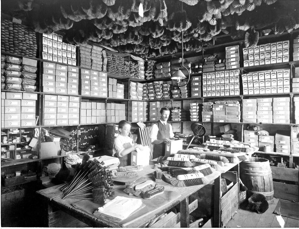 Finished product storeroom