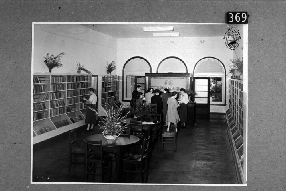 Interior of the Fremantle Free Lending Library