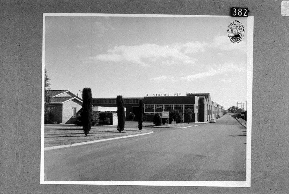 J.Gadsden Pty. Ltd. in O'Connor Industrial Estate